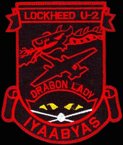 USAF 5th RECONNAISSANCE SQUADRON U-2 IYAABYAS ORIGINAL PATCH DRAGON LADY