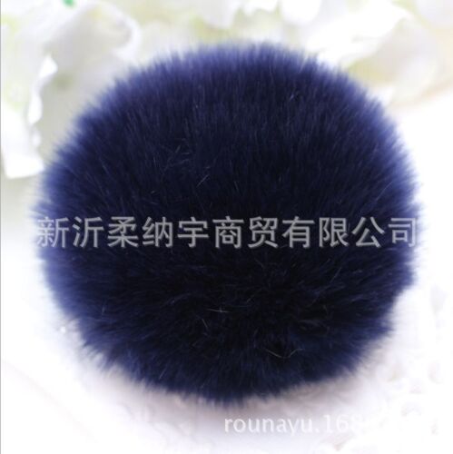 Stylish Rabbit Fur Ball PomPom Cell Phone Car Keychain Handbag Key Ring Pendant