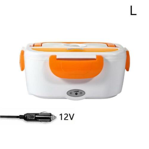 For Car,Truck,School and Work 1 SE T Portable Heated Electric Lunch Box 2 IN 1 