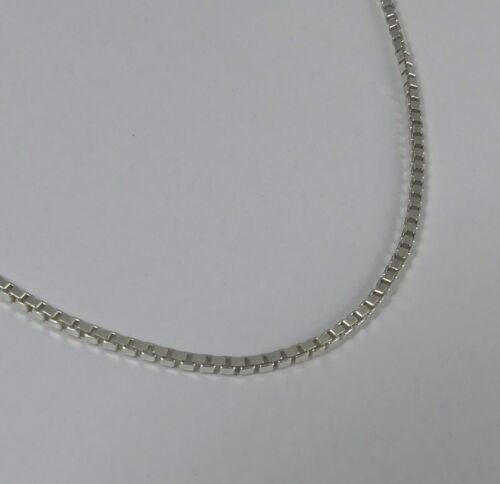 Venezianerkette echt 925er Silber rhodiniert 46 cm lang 1 mm stark