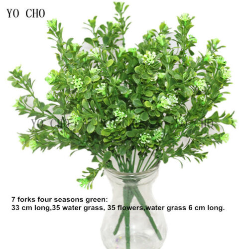 4pcs Fleurs Artificielles Faux Plante Extérieur Synthétique Floral verdure arbustes Calla Dec