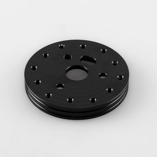 Black Aluminum 0.5/" Hub For Vehicle Off-Road 5 /& 6 Hole Steering Wheel Universal