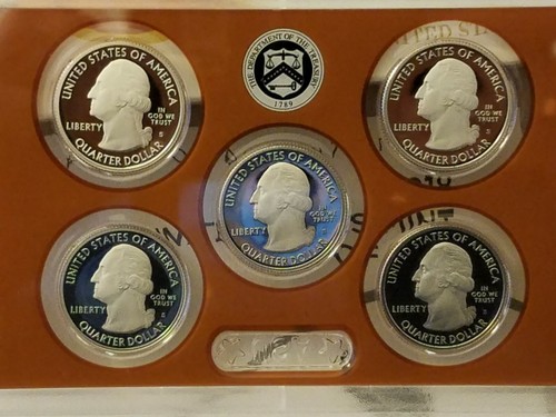 2017-S CLAD PROOF SET~ 10 PROOF COINS WITH ORIGINAL BOX /& COA //SAME DAY SHIPPING