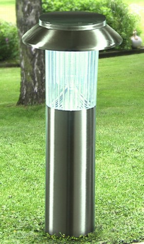 LED lampada solare lampada solare illuminazione da giardino solare sà ¤ ule ACCIAIO INOX so06-1