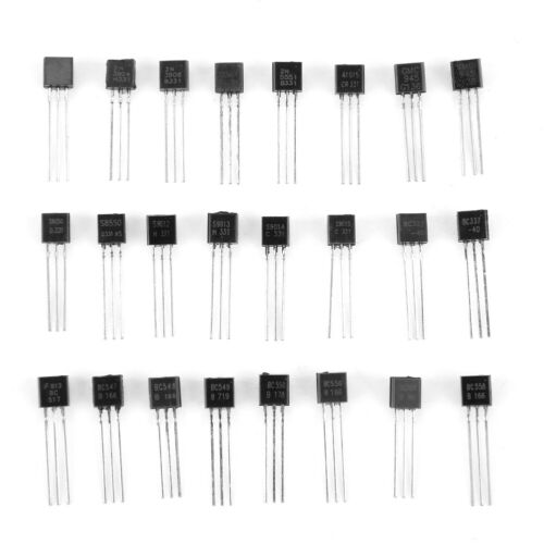 Assortment Of Transistors 840 Pcs NPN PNP TO-92 2N2222A-BC558 Assortment Of 