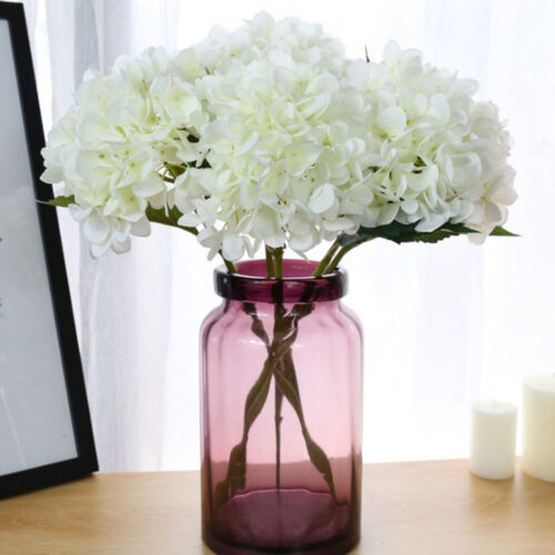 Centerpiece Bridal Hydrangea Decors Garden Wedding Single Silk Flowers Craft
