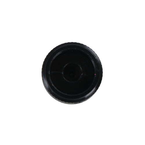 Dia Black Aluminum Rotary Control Potentiometer Knob 20mm x 15.5mm Pop GS