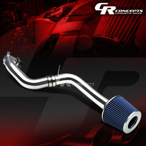 FOR 07-09 TOYOTA CAMRY 2.4 COLD AIR INDUCTION INTAKE+3/"BLUE TAPER CONE FILTER