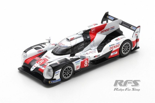 Toyota TS050 Hybrid Winner 24h Le Mans 2019 Buemi Alonso 1:64 Spark Y139 NEU