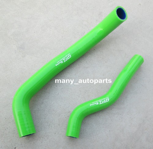 Silicone Radiator Hose for SUZUKI KFX400 LTZ400 DVX400 Z400 03-08 05 06 07 GREEN