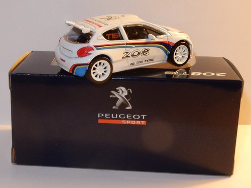 NOREV 3 INCHES 1//64 PEUGEOT SPORT 208 T16 RALLYE TOTAL in BOX