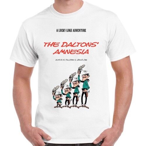 The Daltons Amnesia Cartoon Vintage Movie Cool Funny Poster Retro T Shirt 131