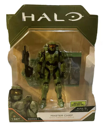 Halo Infinite Series 1 Master Chief avec fusil d'assaut Figure 2020 ECE #HLW0002 