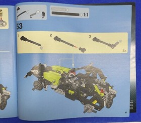 Lego Technic 9393 2012 Vehicle Build Booklet 1 INSTRUCTION MANUAL ONLY