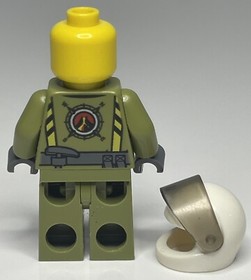 Lego City Volcano Explorer (Minifigure, CTY0697, 60123, 60125, Cracked) Cad