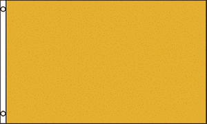 Gold 5/'x3/' HEAVY-DUTY NYLON Flag