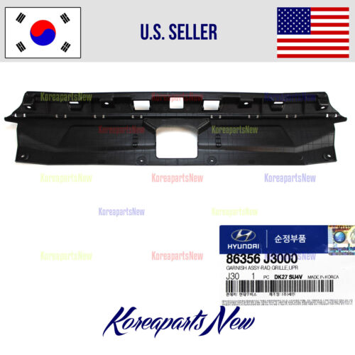 Grille Cover Upper Radiator Sight Shield Panel ⭐GENUINE⭐ fits Veloster 2019-2020 