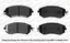 Max Performance Ceramic Brake Pads F+R 2013 Fits Subaru BRZ See Desc.