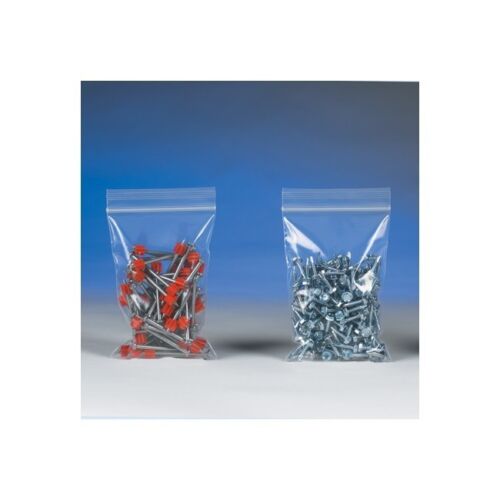 100 Reclosable Reusable Ziplock Jewelry Plastic FDA USDA Clear Poly Bags 30x30