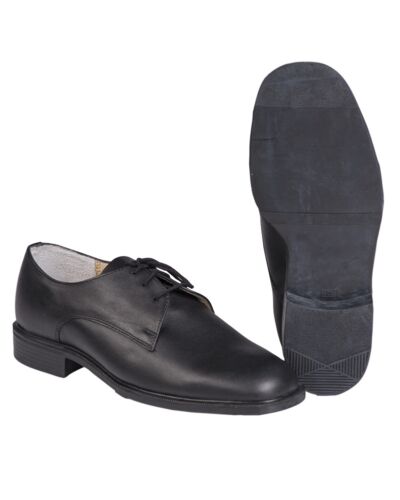 MIL-TEC BW Chaussures Basses Chaussures en cuir chaussures en cuir armée noir 39-47