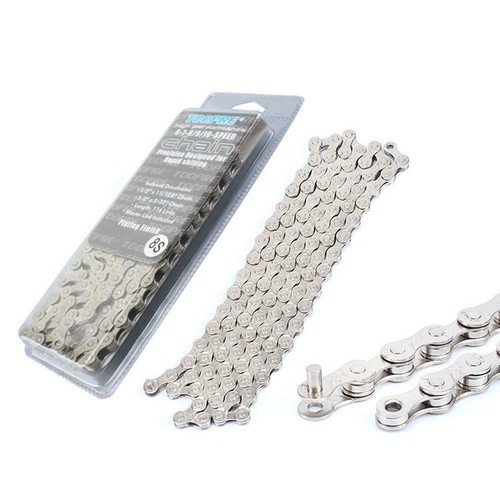 Silver Electroplated Anti-rust 6-7-8//9//10 Speed Mountain Road Bike Chain #3YE
