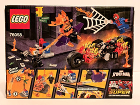 SPIDERMAN GHOST RIDER TEAM UP Marvel Super Heroes LEGO Set #76058 RETIRED Sealed