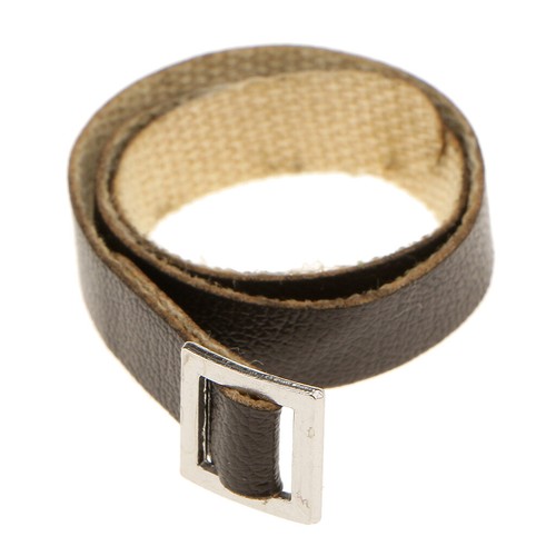 Brown PU Waist Belt for 1//6th 12/" Action Figure Man Sideshow DID Hot Toys