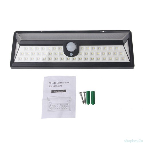 IP65 Waterproof Solar Lights PIR Motion Sensor Lamp Outdoor Garden Spotlight CYQ