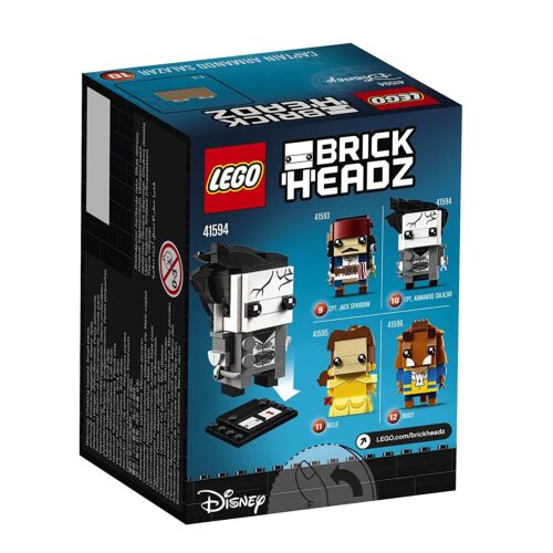 Lego brickheadz 41594 capitaine Armando Salazar Personnage Disney Brick Headz #10 
