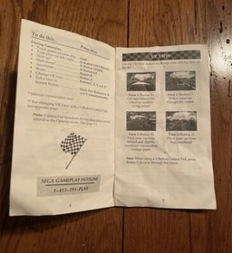 Virtua Racing Deluxe Sega Genesis 32X Complete in Box CIB (Untested)