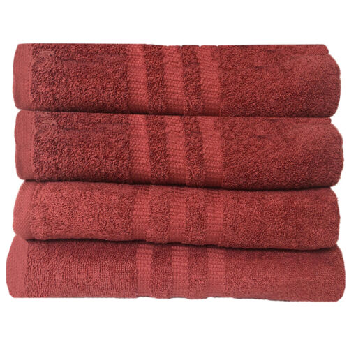 100/% Cotton 4 Pieces Towel Set Highly Soft Absorbent High Quality Bath Towel