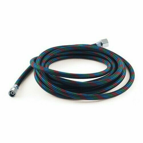 1//4/" ADAPTOR New Iwata Airbrush10/' BRAIDED AIR HOSE