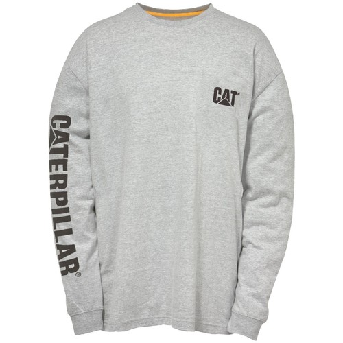 Caterpillar Trademark Banner Long Sleeve T-Shirt