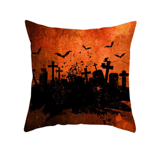 Halloween Pumpkin Cushion Cover Square Pillow Case Thanksgiving Day Decoration
