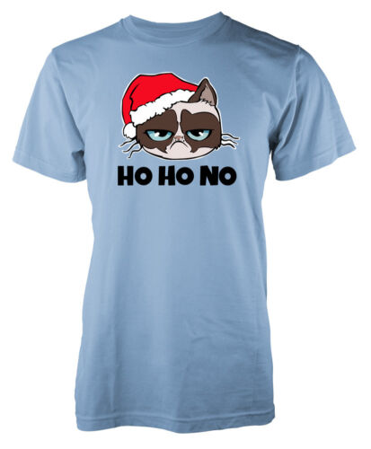 Ho HO no Chat Grincheux Noël Adulte T Shirt