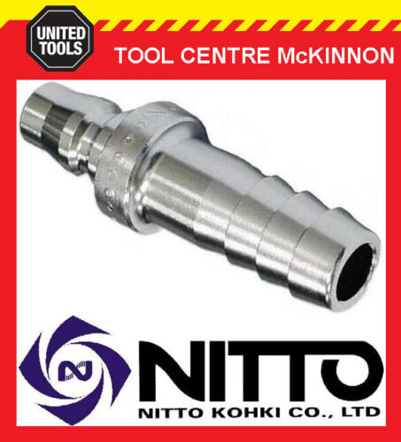 – JAPAN 40PH GENUINE NITTO MALE COUPLING AIR FITTING WITH 1/2” HOSE BARB 