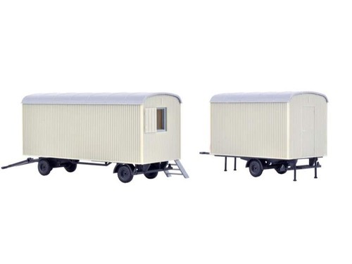 Kit 2 unidades pista h0 Kibri 10278 bauwagen