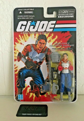 2019 GI JOE CLUB EXCLUSIVE PSYCHE-OUT TIGER FORCE FINAL 12 FSS CARDED