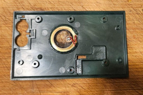 Game and Watch Part Popeye PP-23 Green Back Case Assembly