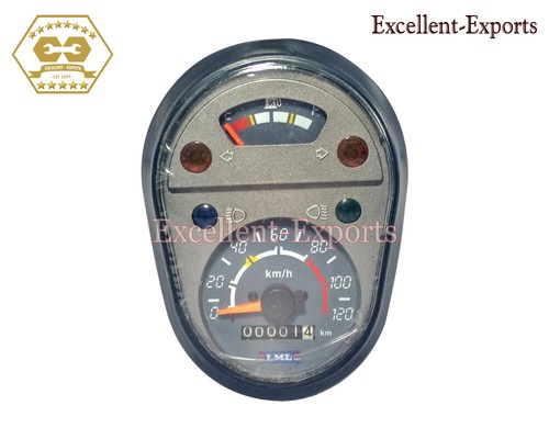 Speedometer Kmh Grey Vespa PX Express 5 Port Free Shipping