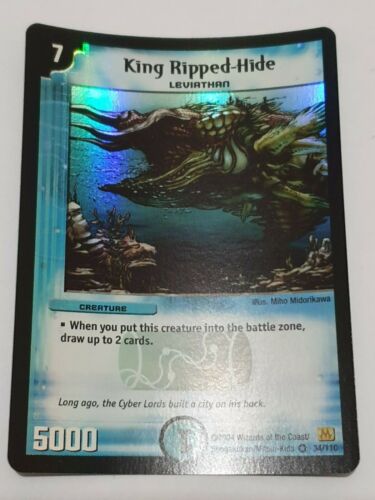 King Ripped-Hide Duel masters DM-01 Base Set