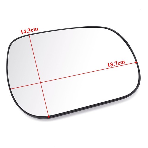 Electric Wing Door Heated Mirror Glass w//Base Right Side For Toyota RAV4