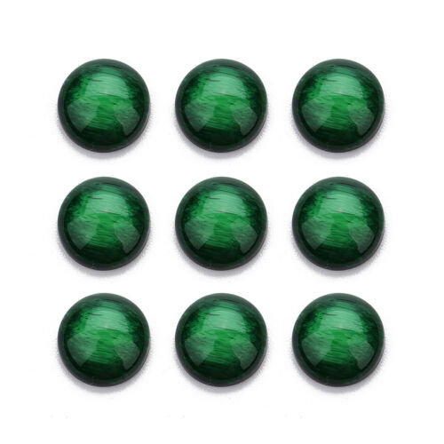 10PCS Round Assorted Resin Cabs Cameo Flatback Ornament DIY Accessories Crafts 