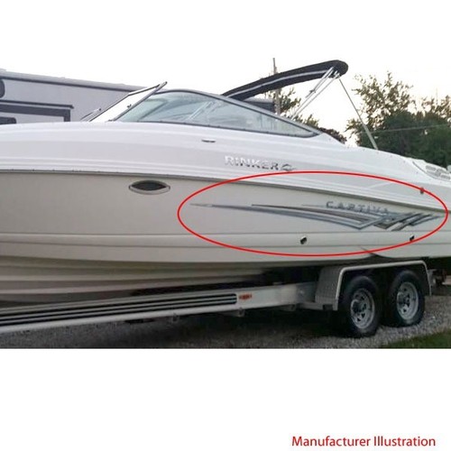 Rinker Boat Graphic Decals RIN005811Captiva Kit