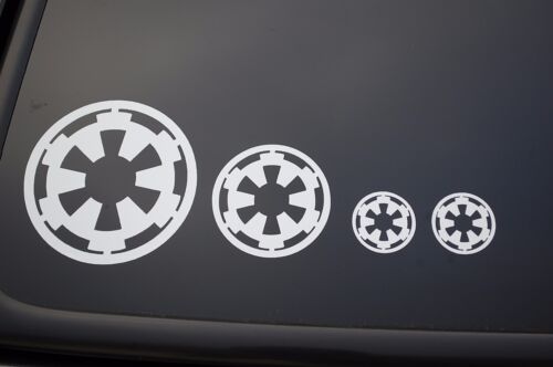 Star Wars Sticker Decal Imperial Crest Logo Phone Car Laptop Window Bumper V324 
