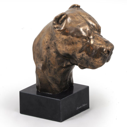 USA Dogo Argentino ArtDog Limited Edition dog bust marble statue