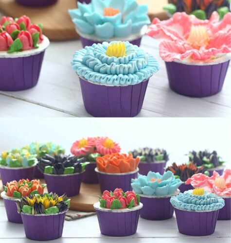 Russian Piping Tips 27pcs Baking Supplies Set Cake Decorating Tips for Cupcake 