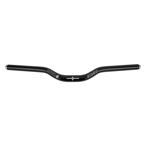 Origin 8 Stash Bar Riser Guidon 25.4 Mm Noir 540 mm largeur fixed gear vélo de route