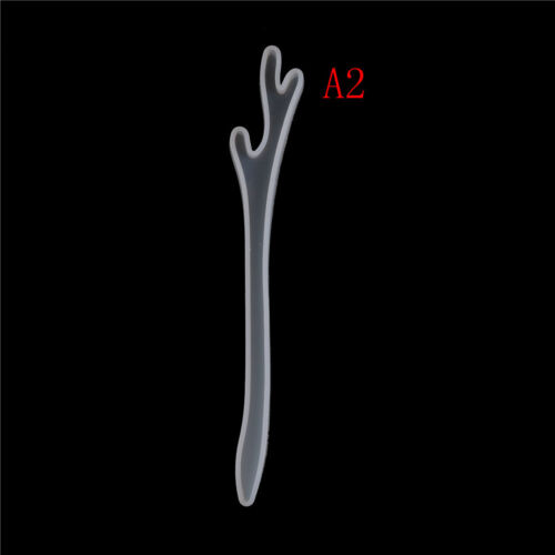 Fashion Silicone Hairpin Mold Making Hair Stick Mould Jewelry Resin DIY Craf Y1