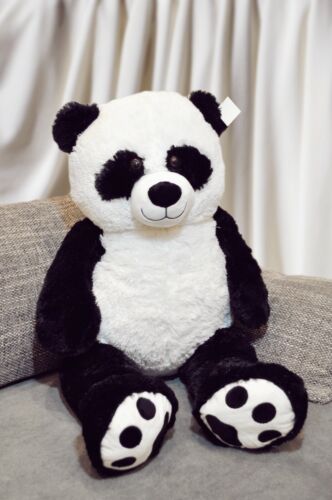XXL-Pandabär 100 cm Riesen Teddybär Plüschbär der kuschelige Freund